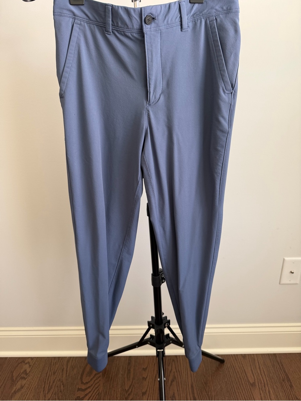 Men's Slim Stretch Chinos in Slate Blue